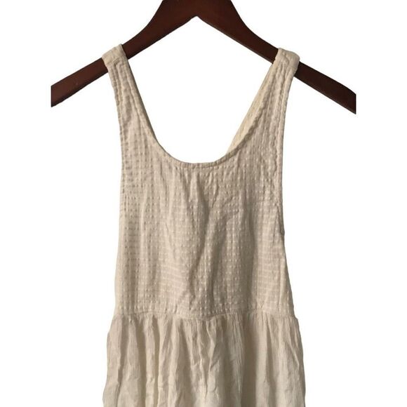 O'Neill White razor back tank top blouse Women's size medium - Picture 2 of 5